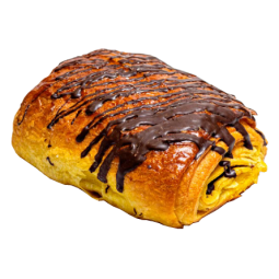 Napolitana de chocolate artesanal