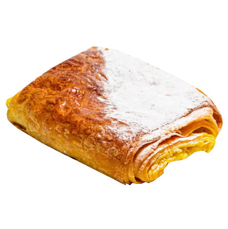 Napolitana de crema artesanal